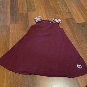 Girls sz 5 dress Texas A&M